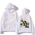 Lana Del Rey Inspired Casual Hoodie for Men - Trendy Long Sleeve Pullover Sweatshirt with Eye-Catching Print